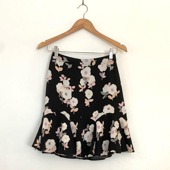 Kate Spade Whimsies Floral Flounce Skirt - Picture 4 of 10